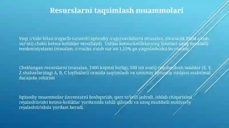 Cheklangan Ketma-ketliklarning Chegaralari va Iqtisodiy Oqibatlari 3