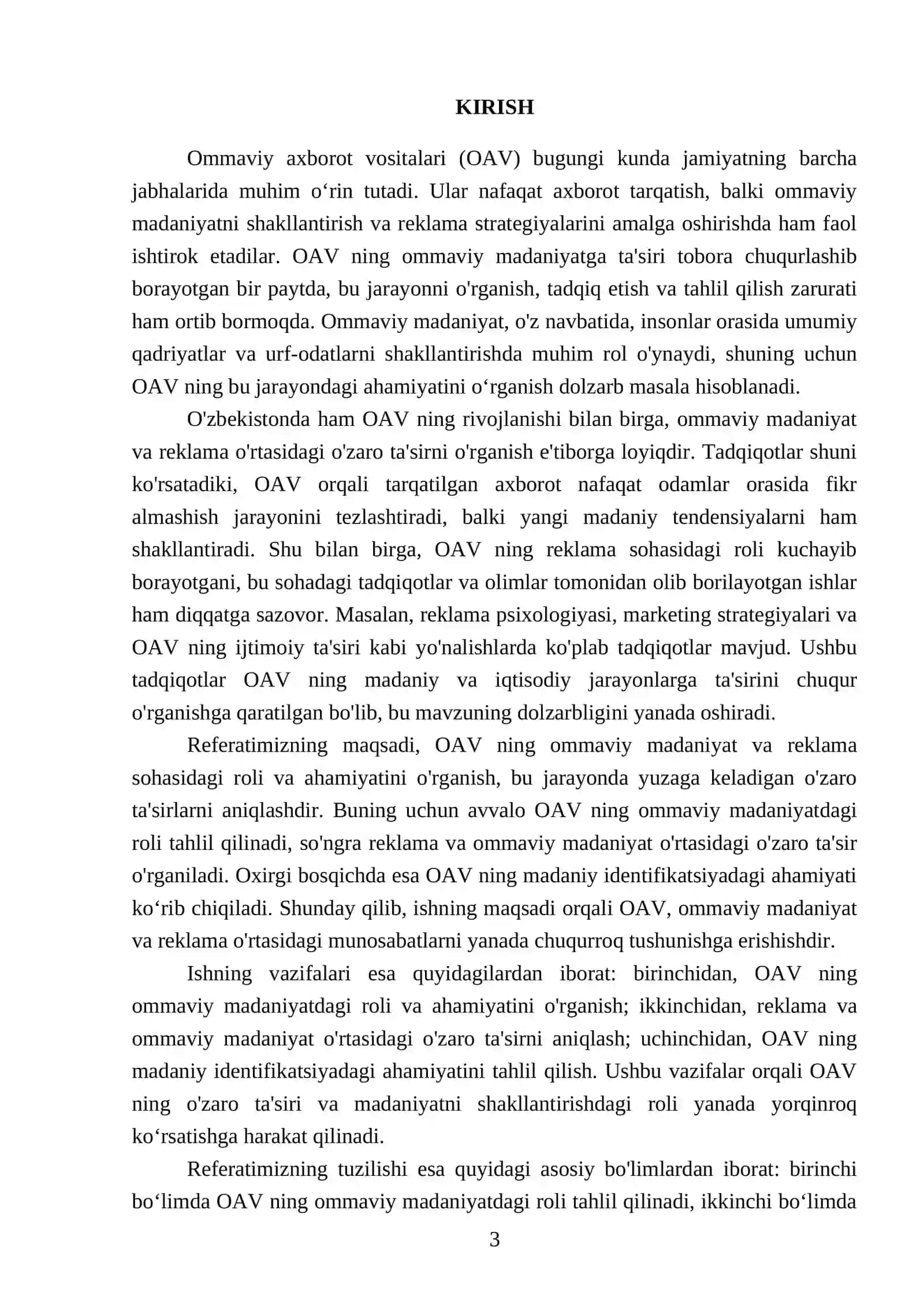 Ommaviy axborot vositalari ommaviy madaniyat va reklama 3