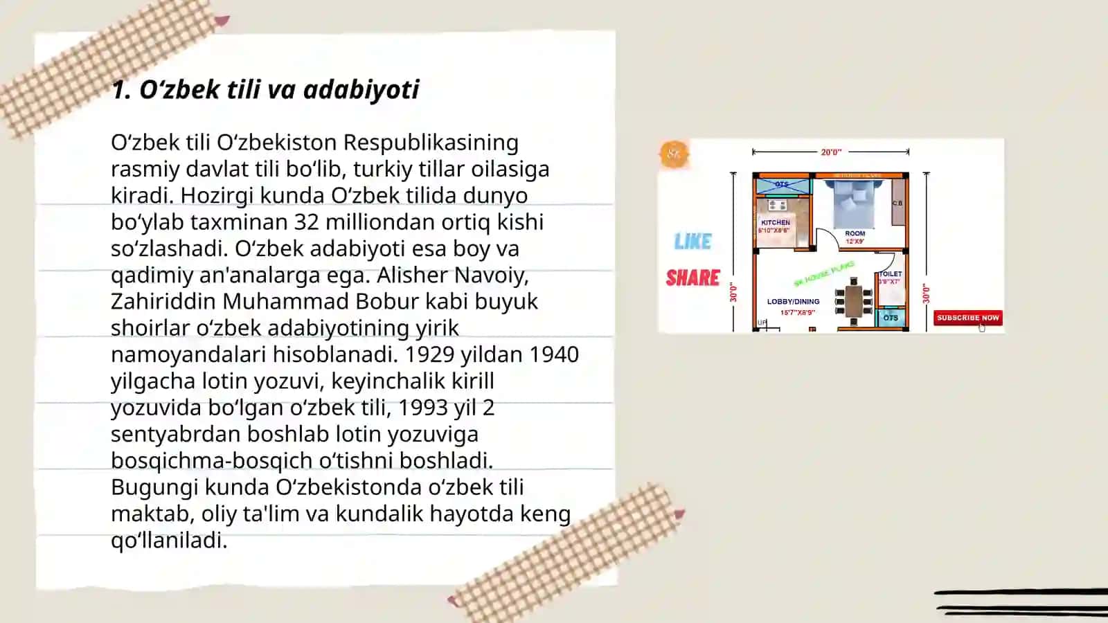 O‘zbek tili va adabiyoti 3