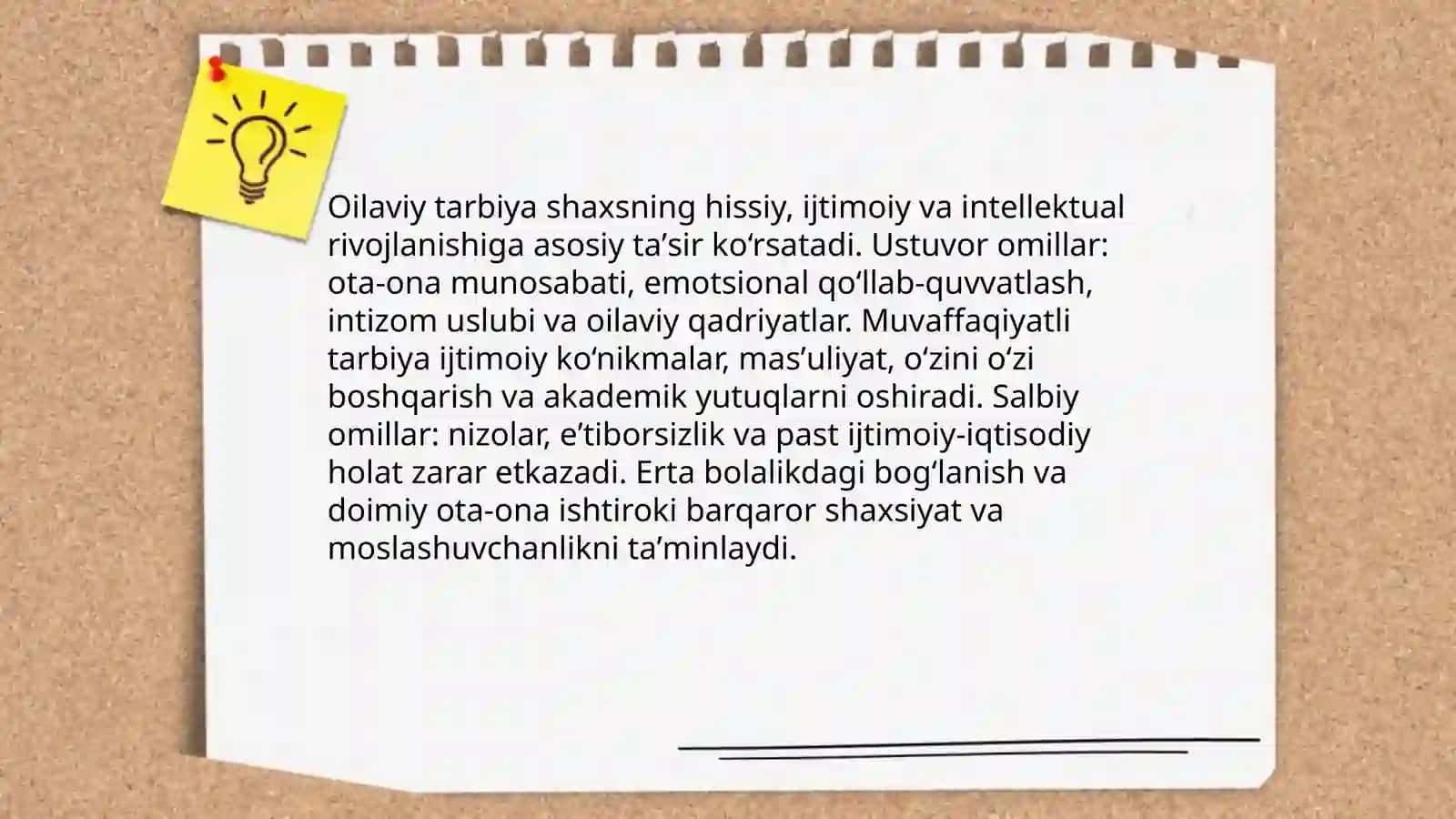 Shaxsning rivojlanishi, tarbiyasi va ijtimoiylashuvi 3