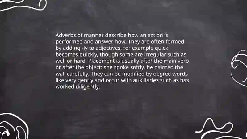 Classification of Adverbs 3