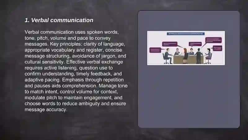 Communication principles 3