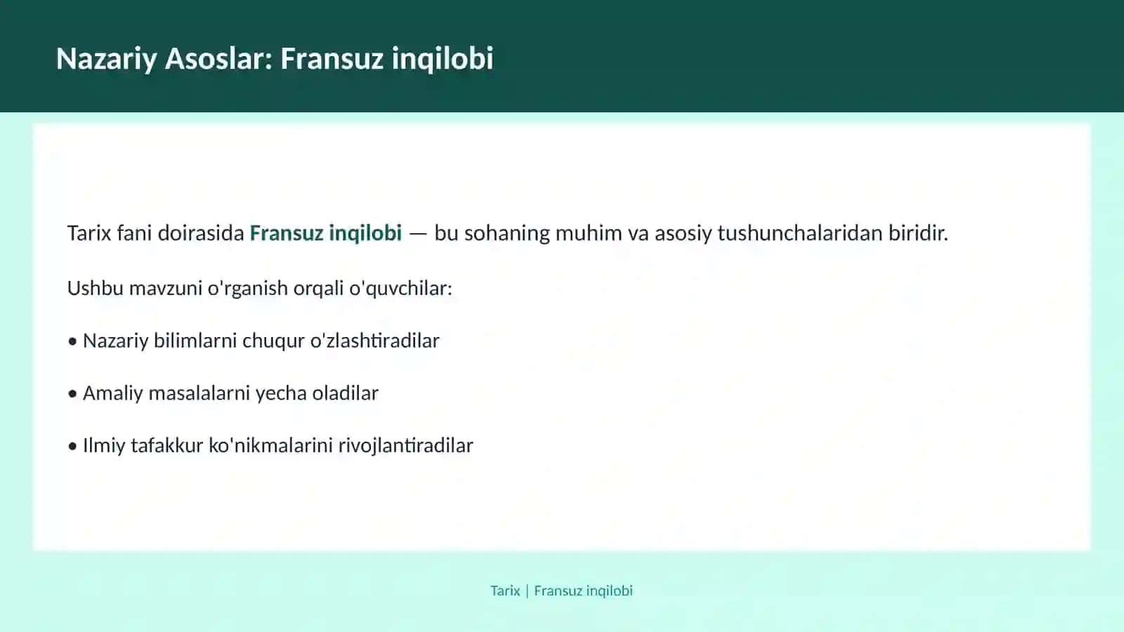 Burjua inqiloblari 3