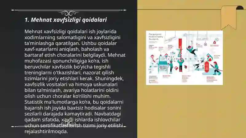 Mehnat xavfsizligi qoidalari 3
