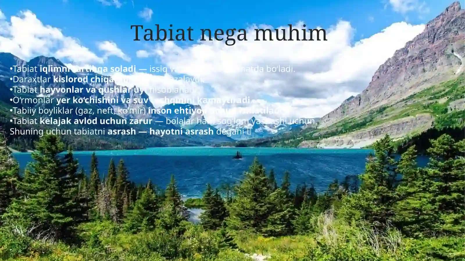 Tabiatni asraylik 3