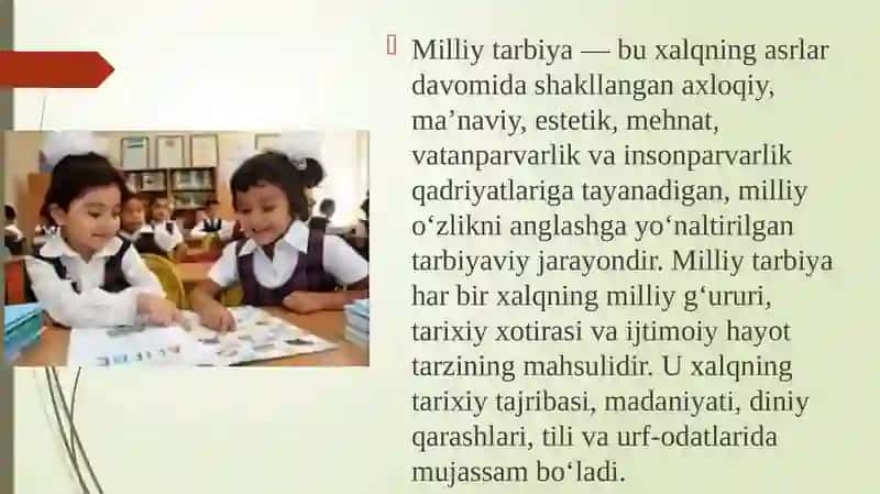 Milliy tarbiyaning etnopedagogik qirralari 3