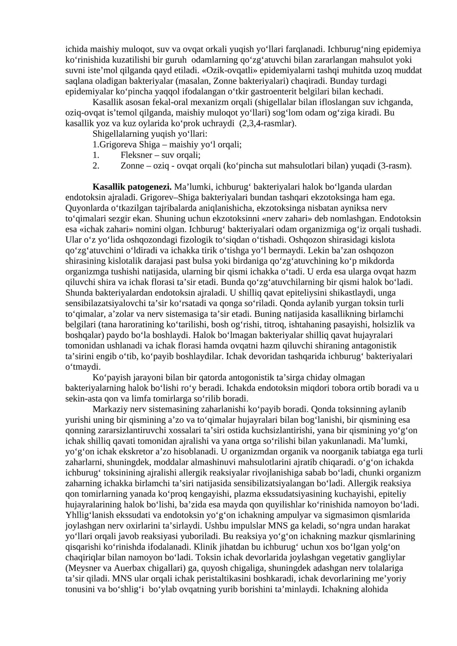 Ichburug‘ (Shigellyozlar) 3