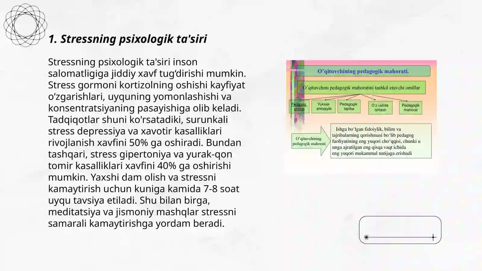Tibbiyot xodimlarida emotsional holatlarning o'ziga xosligi: stress va uning bosqichlari, bartaraf etish yo'llari 3