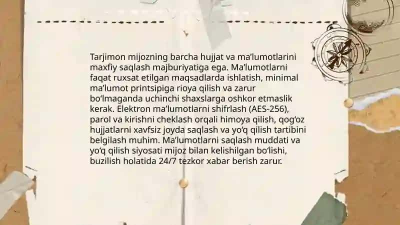 Tarjimonning etikasi 3
