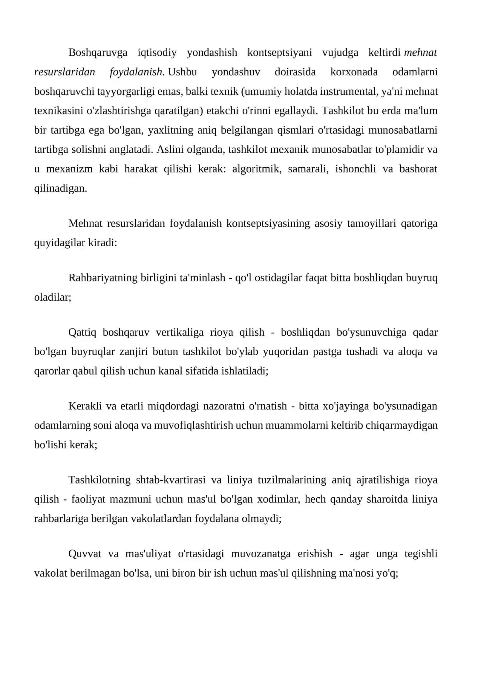 Xodimlarni yollash, o'qitish va baholash 3