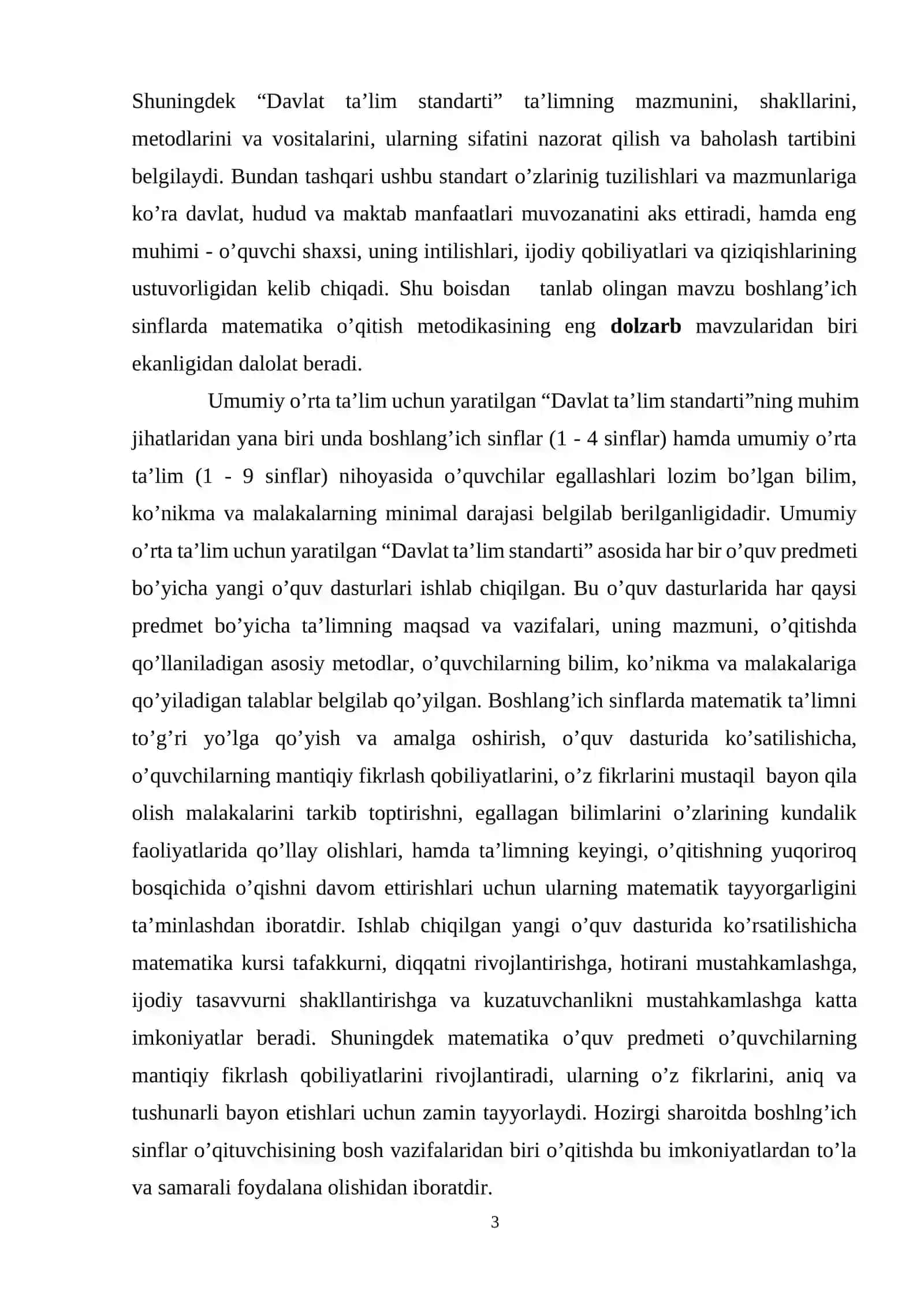 Boshlang’ich sinf matematika darslarida ko’rgazmali qurollardan foydalanish 3