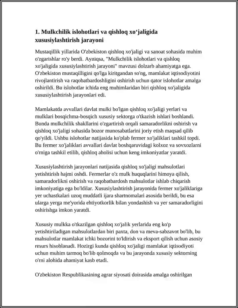 MUSTAQILIK YILLARIDE QISHLOQ XOJALIGI VA SANOAT SOHASIDAGI OZGARIWLAR 3