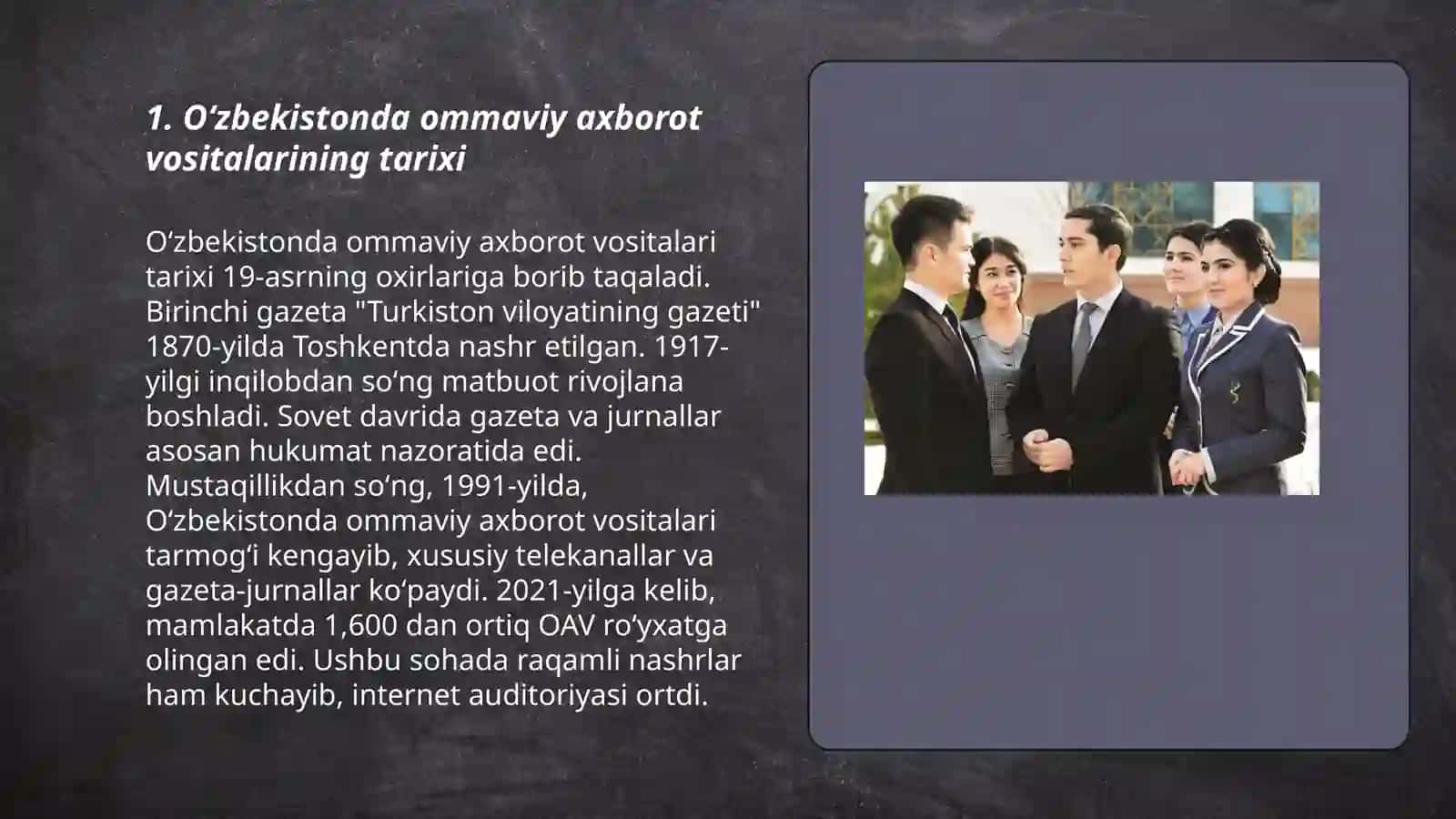O'zbekistonda ommaviy axborot vositalarining tarixi 3