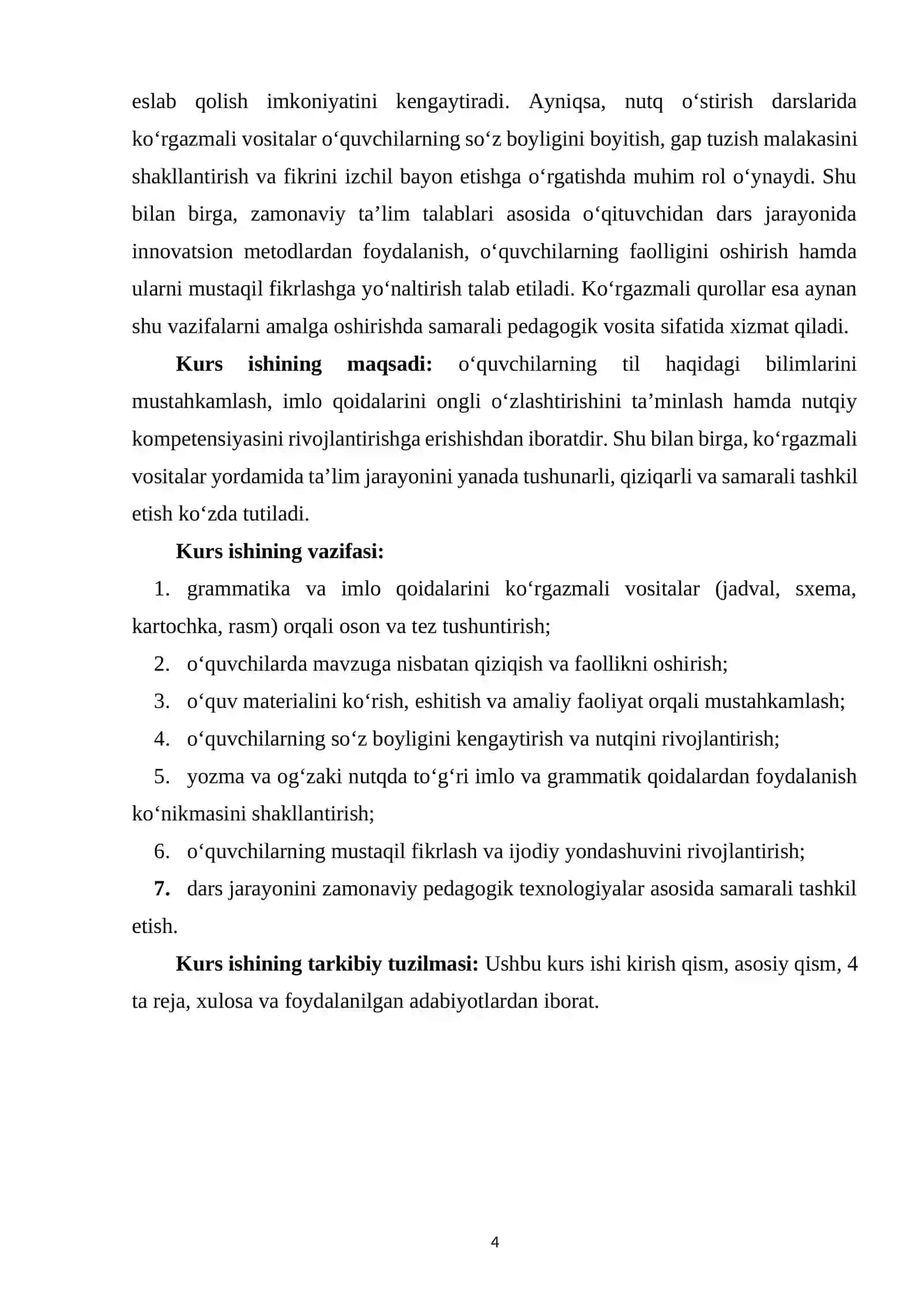 Boshlang‘ich sinf grammatika, imlo va nutq o‘stirish darslarida ko‘rgazmali qurollardan foydalanish 3