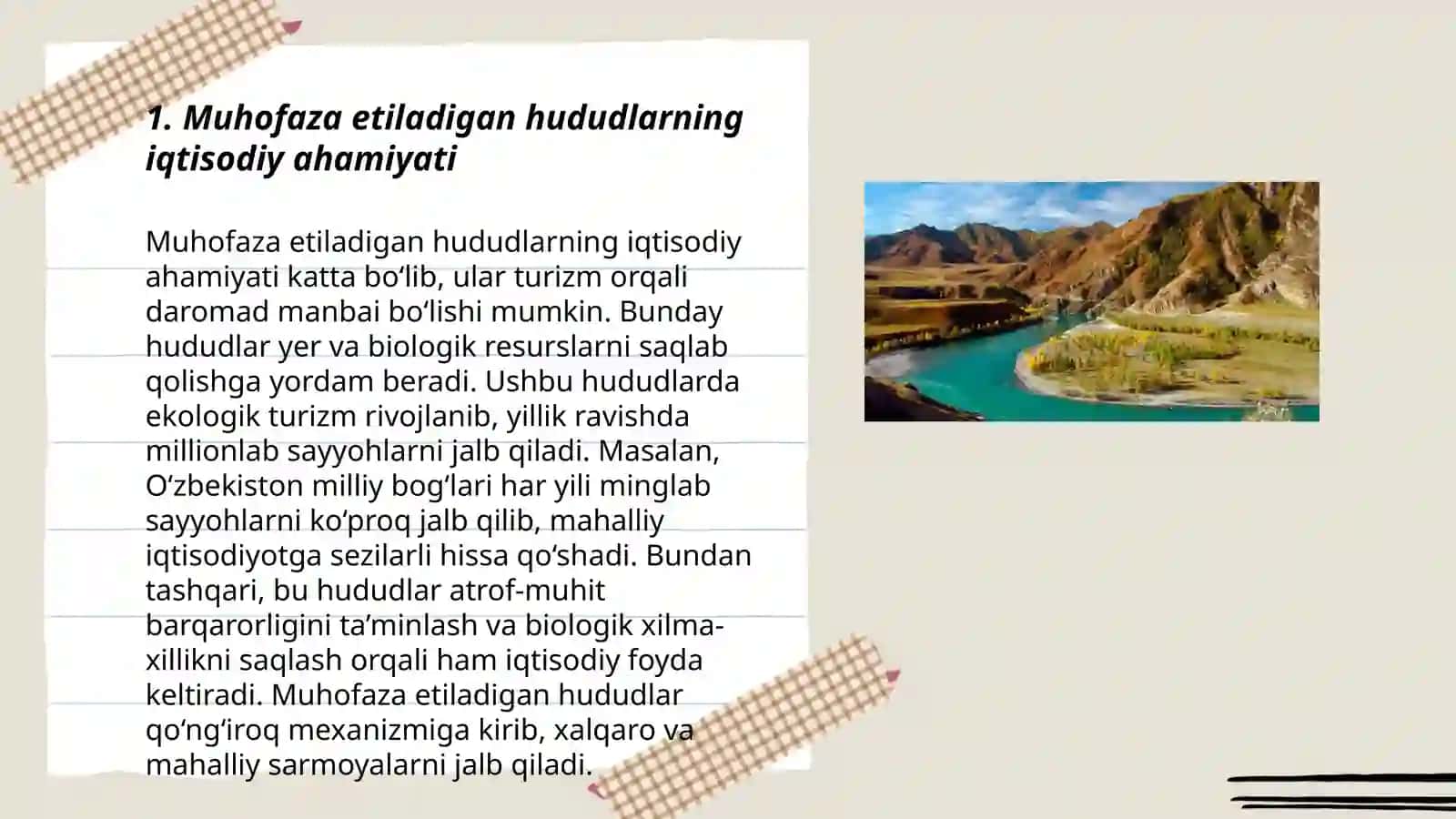 Muhofaza etiladigan tabiiy hududlarni tasniflash 3