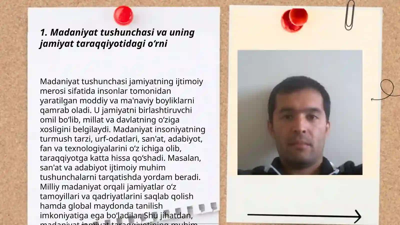 Madaniyat va qadriyatlarning jamiyat taraqqiyotida tutgan o‘rn 3