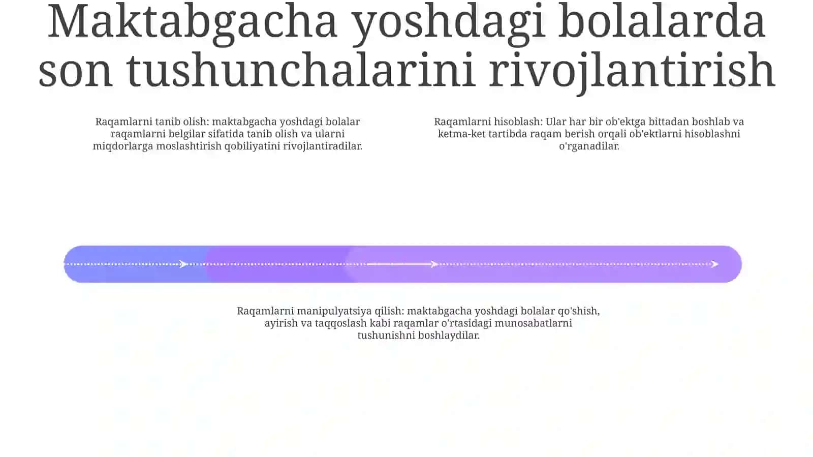 Majtabgacha Tayyorlov Guruhlarda Bolalarni Sanashga Va Hisoblashga O'Rfatish 3