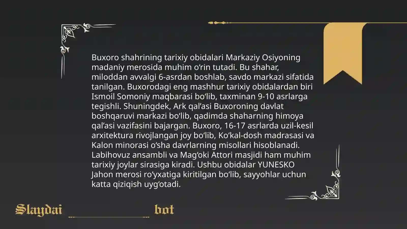 Òzbekistonning janubiy turistik mintaqasi 3