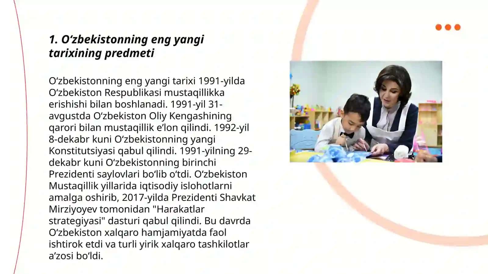 Oʻzbekistonning eng yangi tarixi 3