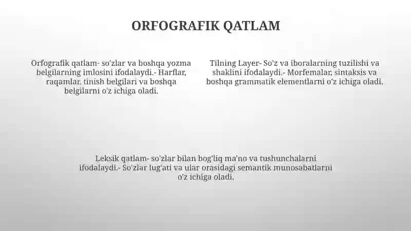 Tilning Leksik Qatlamlari 3