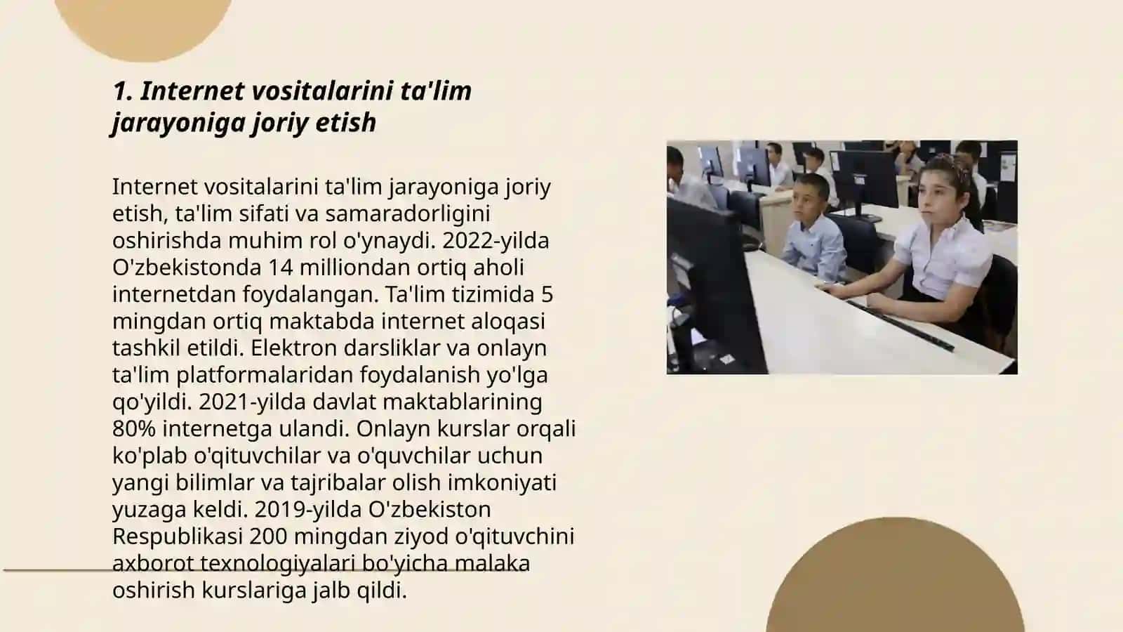 Internet vositalarini ta'lim jarayoniga joriy etish 3
