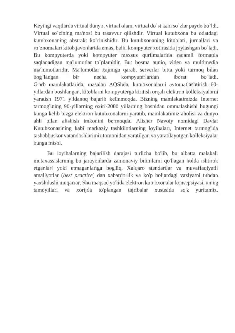 Elektron kutubxonaning dasturiy ta’minoti 3