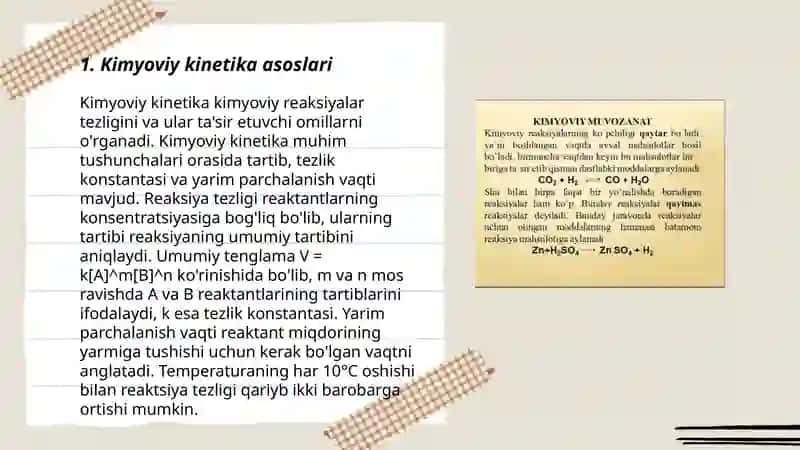 Kimyoviy kinetika asoslari 3