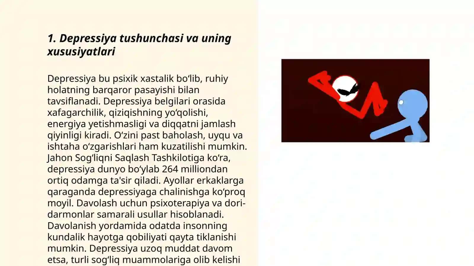 Depressiya holatlarida psixodiagnostika ahamiyati 3