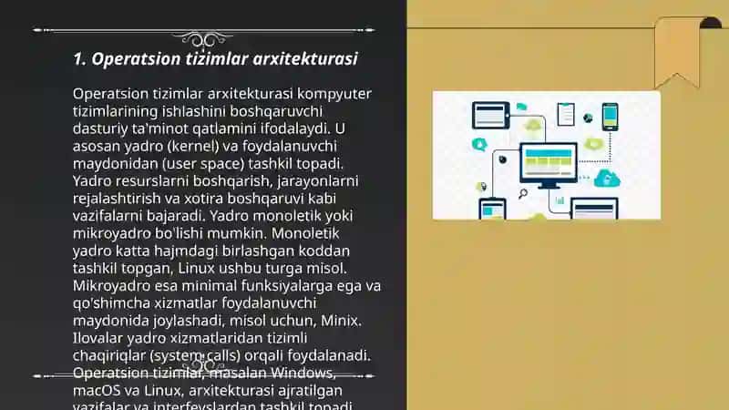 Operatsion tizimlar arxitekturasi 3