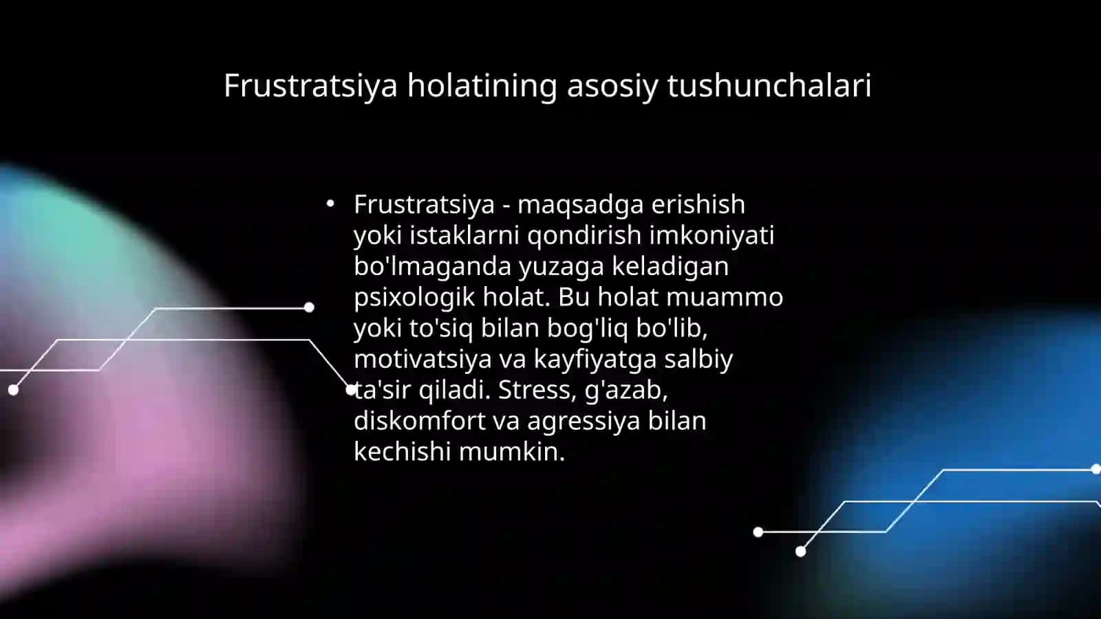 Frustratsiya holati 3