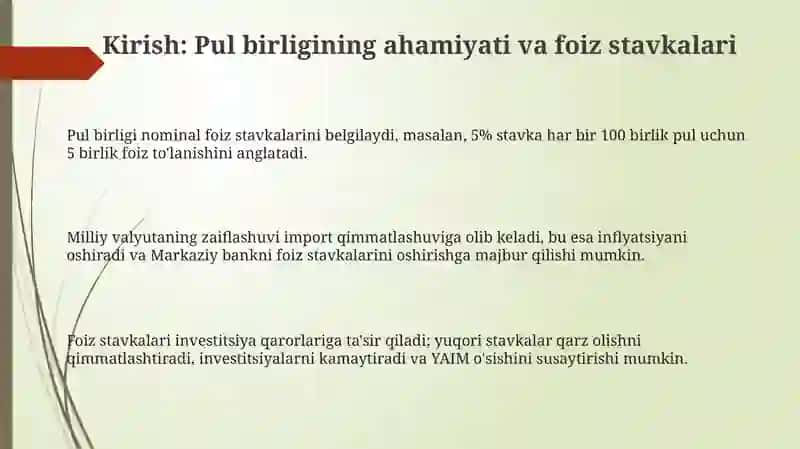 Foiz stavkasiga hisob-kitob 3