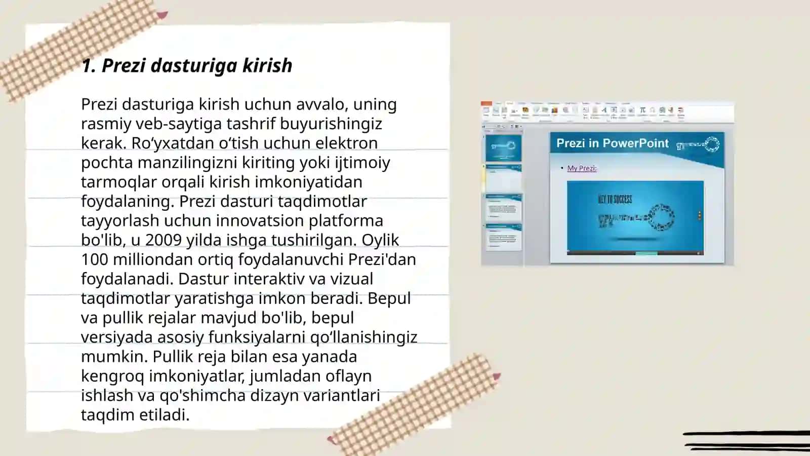 Prezi dasturi haqida ma'lumot 3