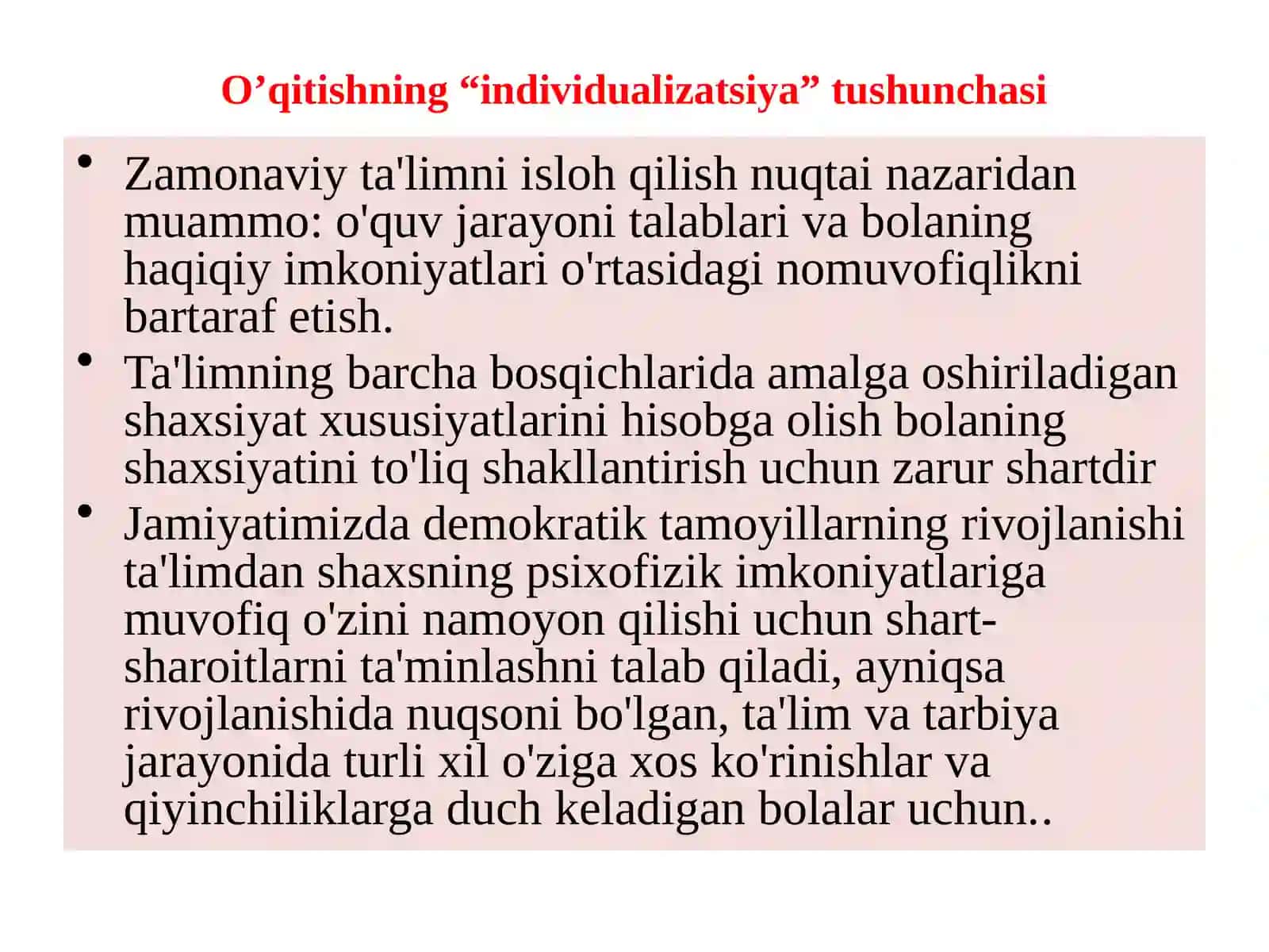 Nogiron bolalarni o'qitishda individual tabaqalashtirilgan yondashuvni qo'llash 3