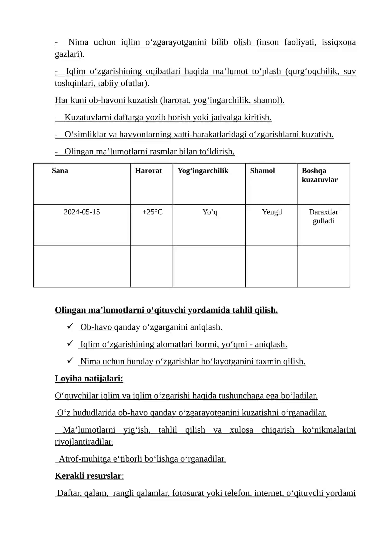 Barqaror rivojlanish ta’limi asosida tabiiy fanlarda loyiha ishlarini tashkil etish 3