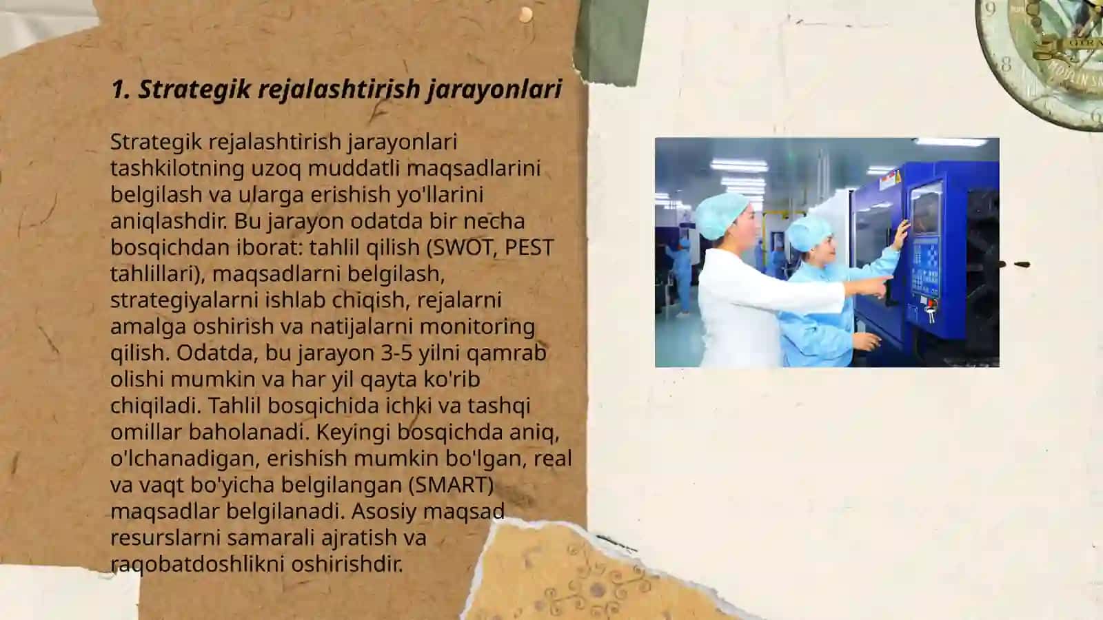 Sanoat korxonalarini strategiyalashda samaradorlikni baholash 3