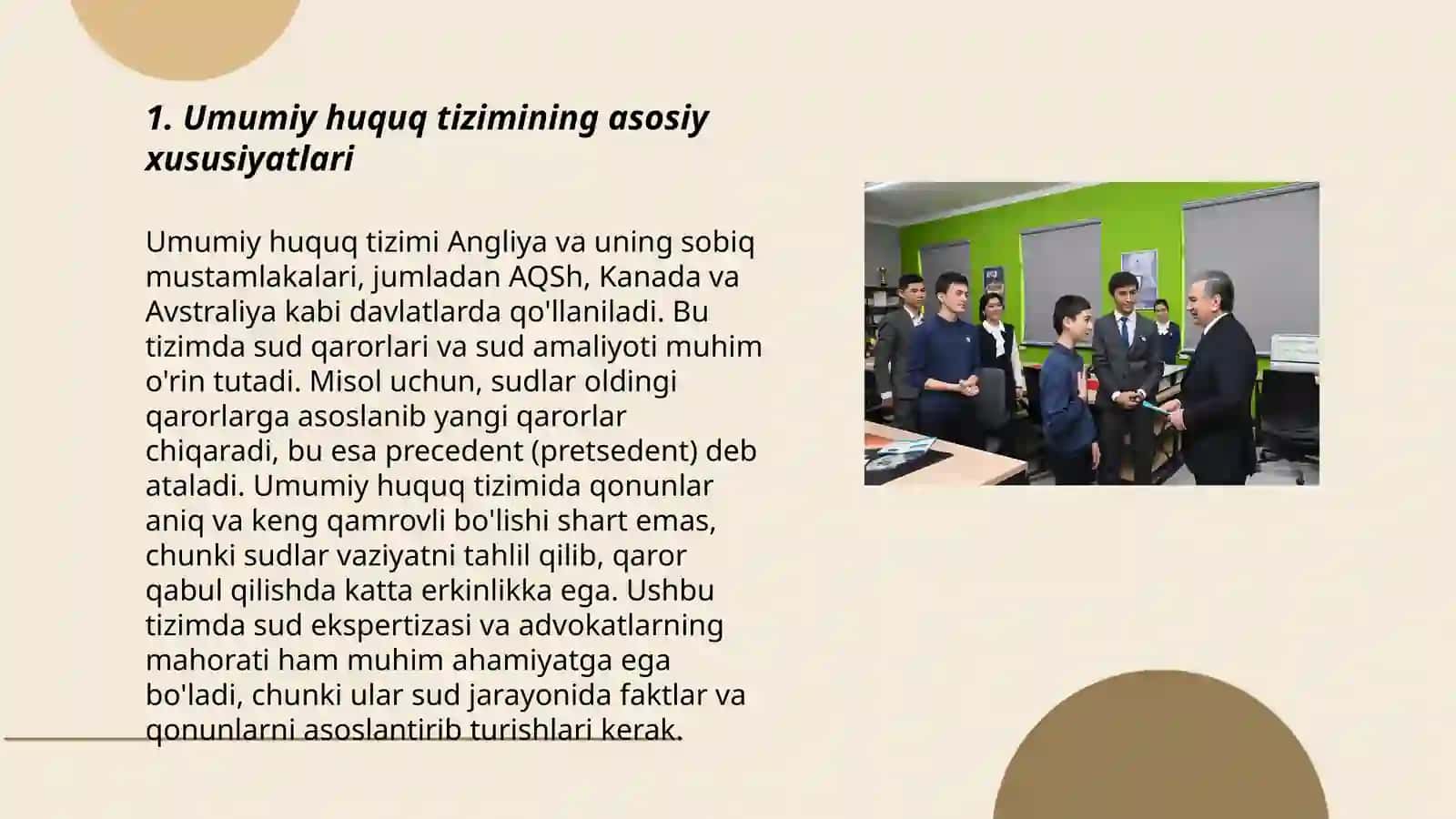 Umumiy huquq va fuqarolik huquqi tizimlarining taqqosiy tahlili 3