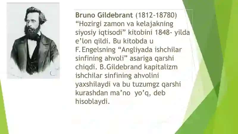 Bruno Gildebrant(1812-1878): G'oya va sifat 3