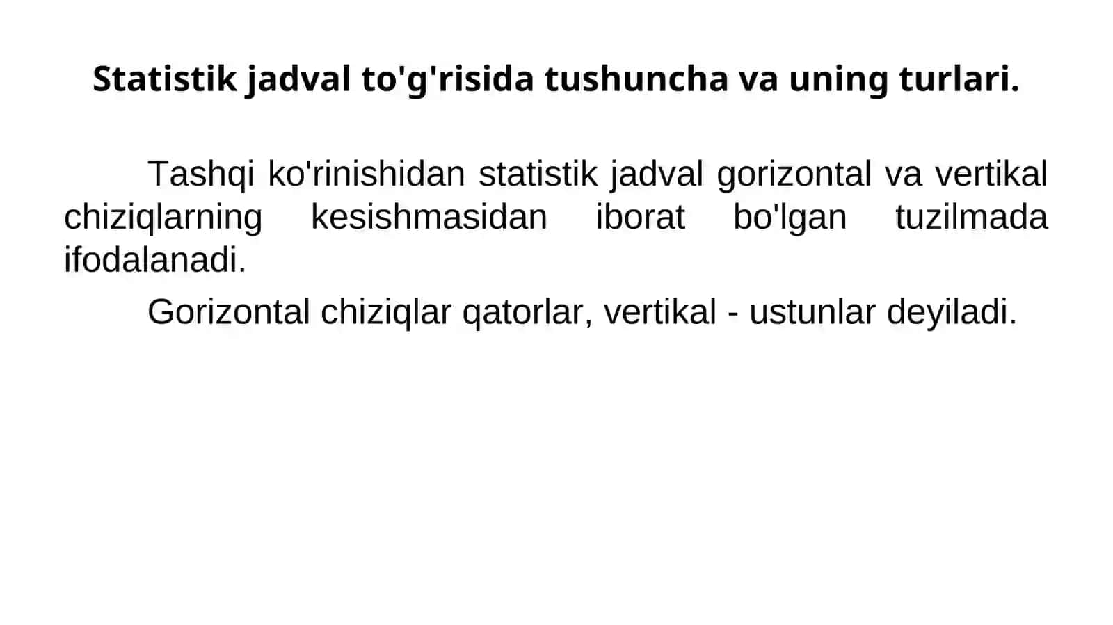 5-mavzu. Statistik jadval va grafiklar 3
