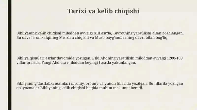 Xristianlik dini muqaddas kitobi 3