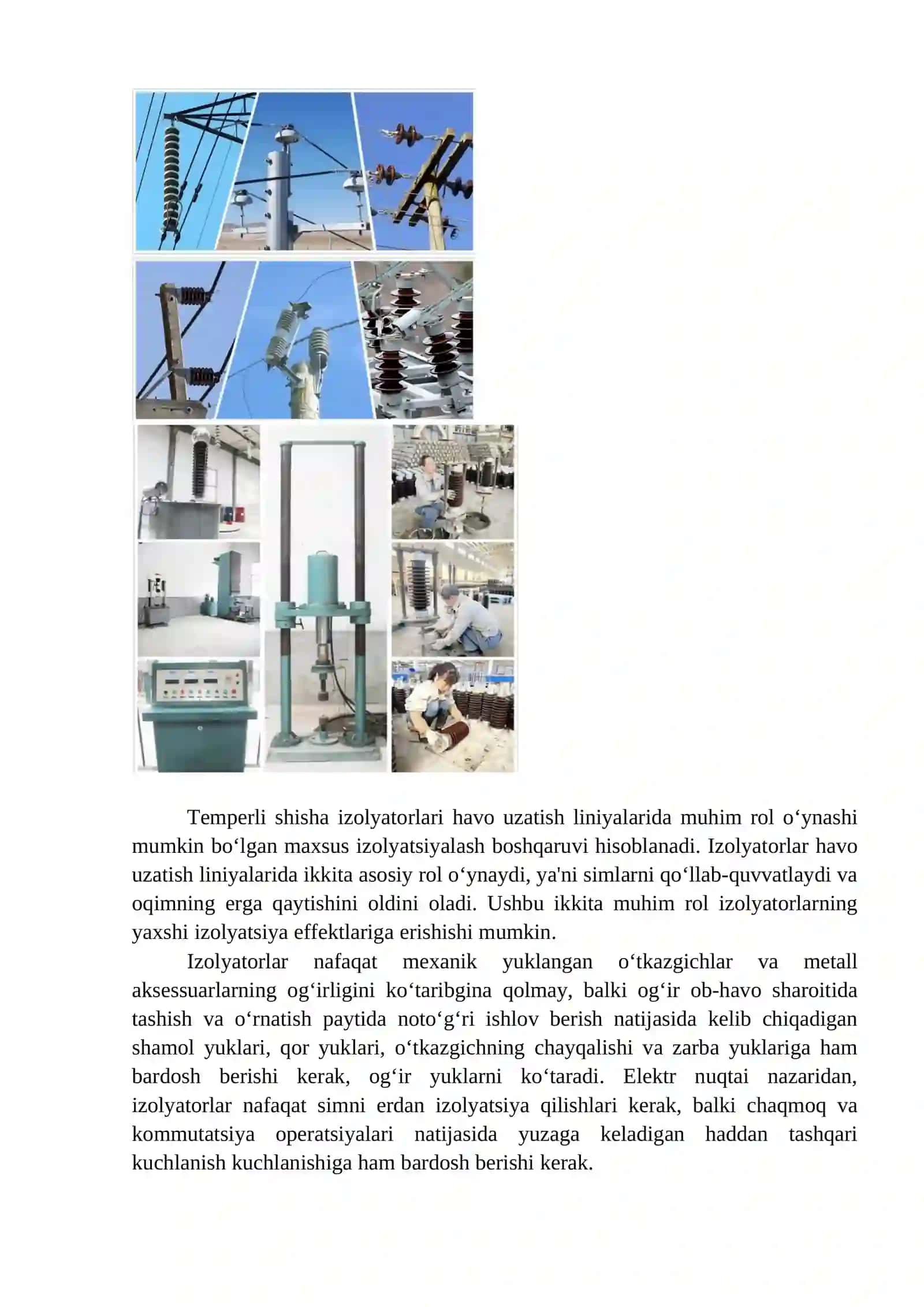 Izolyatorlar va oʻtkazgichlar fizikasi 3
