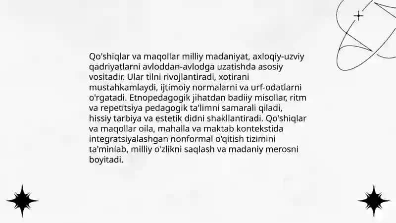 Masalalarda Majoziylik 3