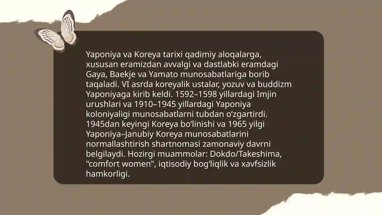 Yaponiya va Koreya 3