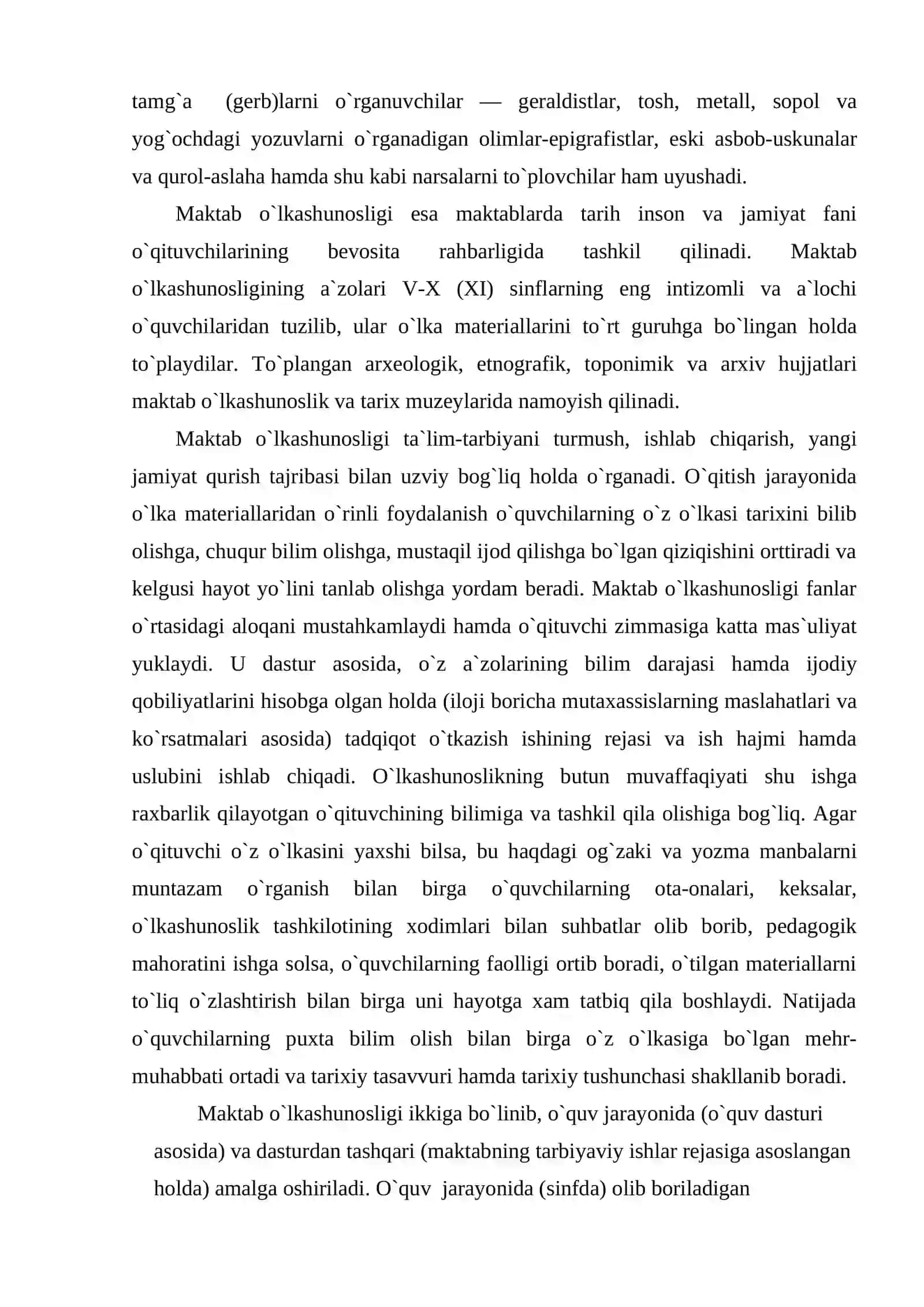 Tarixiy o’lkashunoslikning turlari va rivojlanish bosqichlari 3