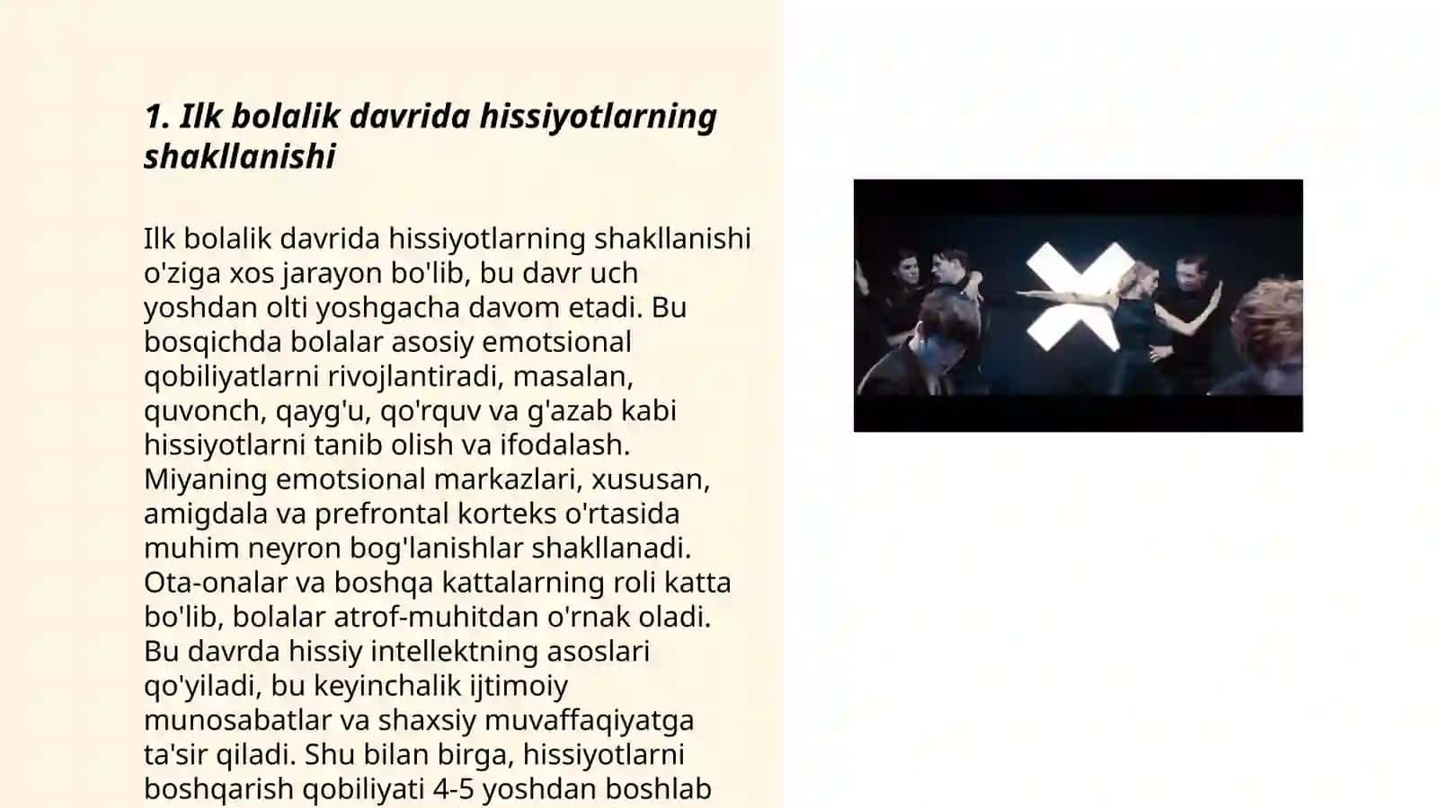 Ilk bolalik davridan idrok qilish 3