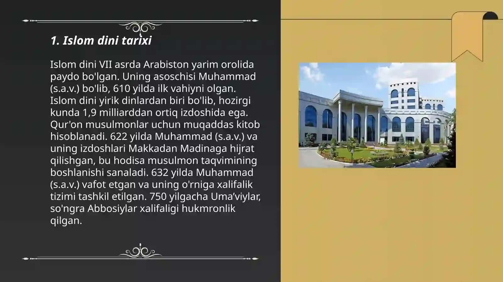 Islom Dini Tarixi 3