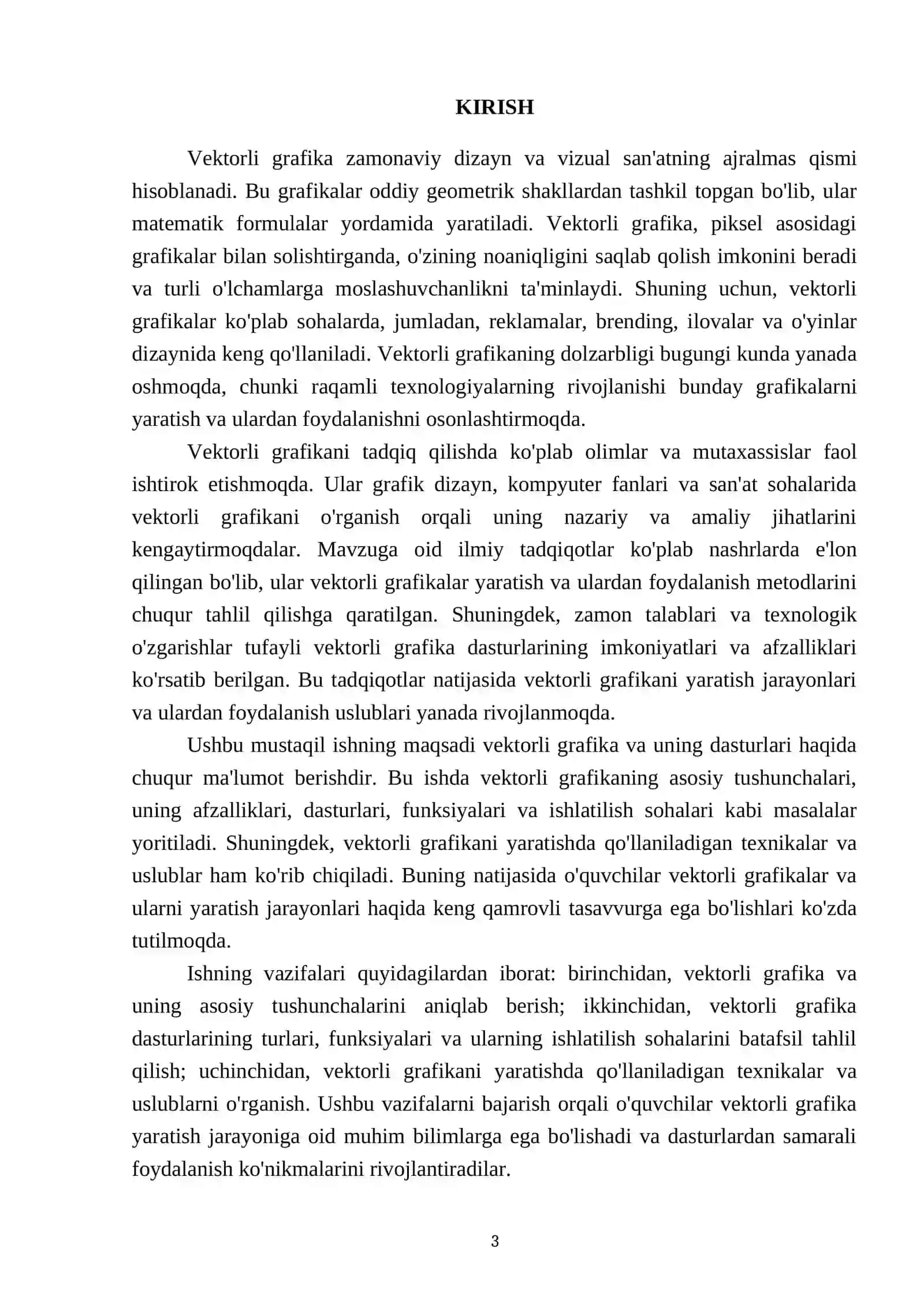 Vektorli grafika, Vekortli grafika dasturlari 3