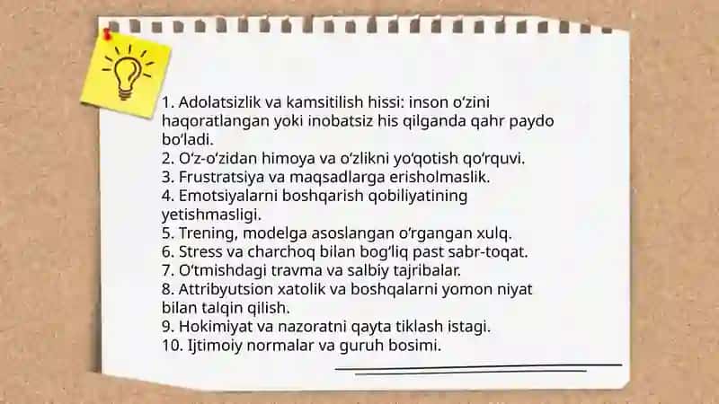 Pedagogik konfliktalogiya mustaqil talim 3