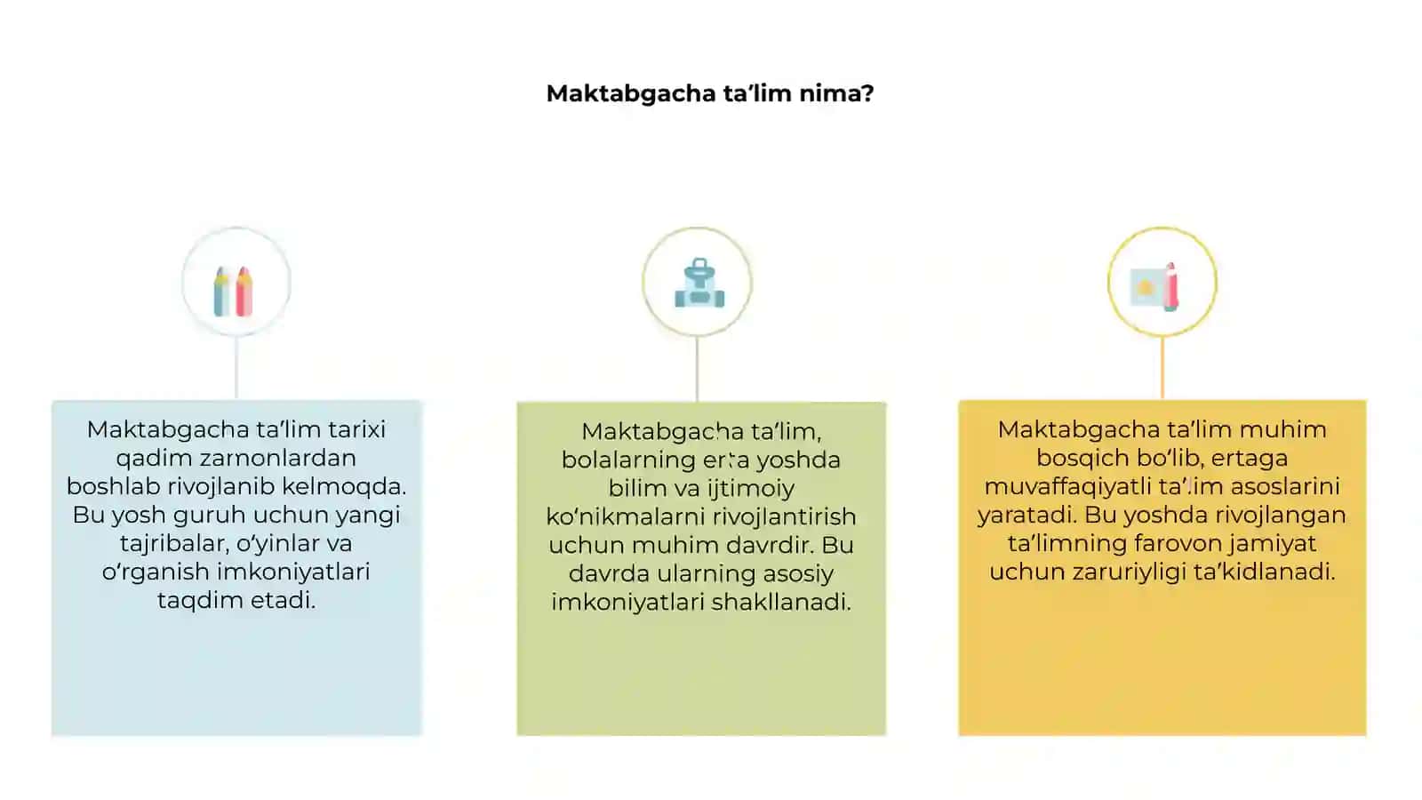 Maktabgacha taʼlim tarixi 3