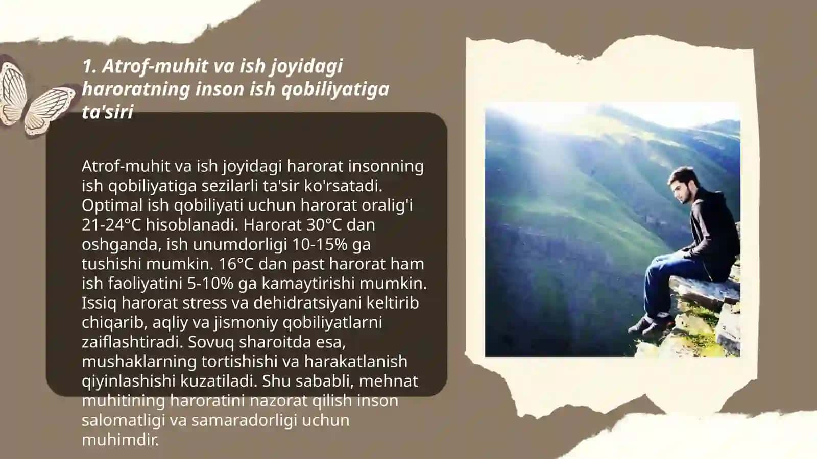 Atrof muhitni inson ish qobiliyatiga tasiri 3
