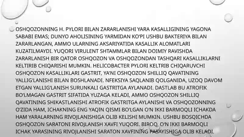 Xelikobakter pilori infeksiyasi 3